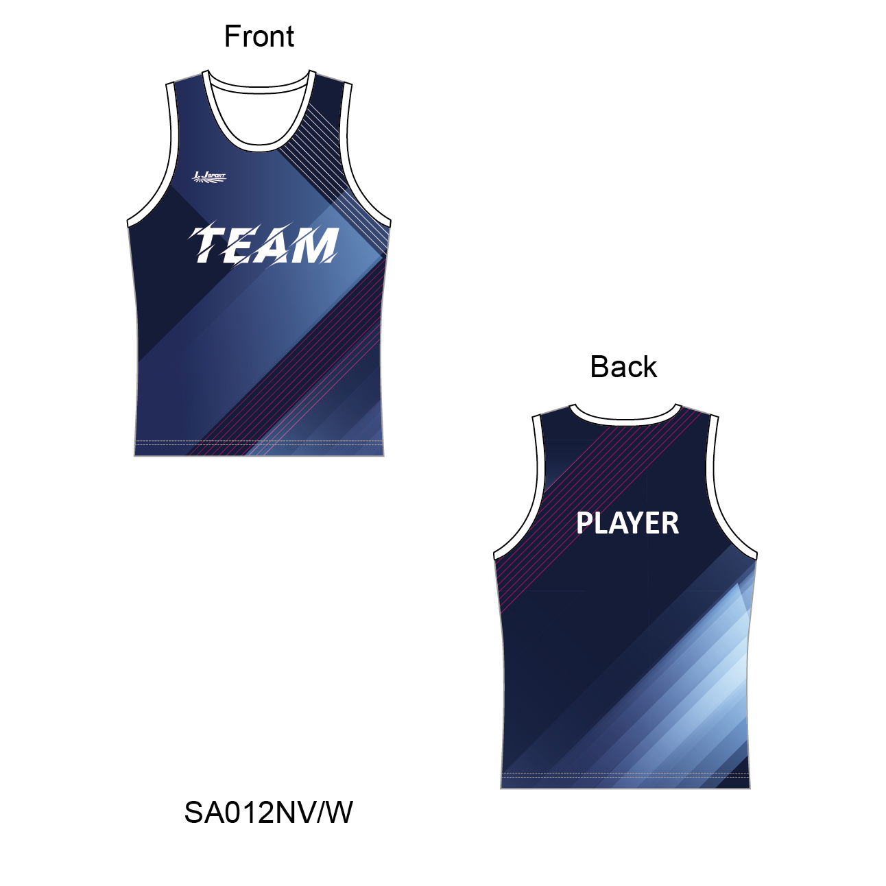 sublimation track and field singlet