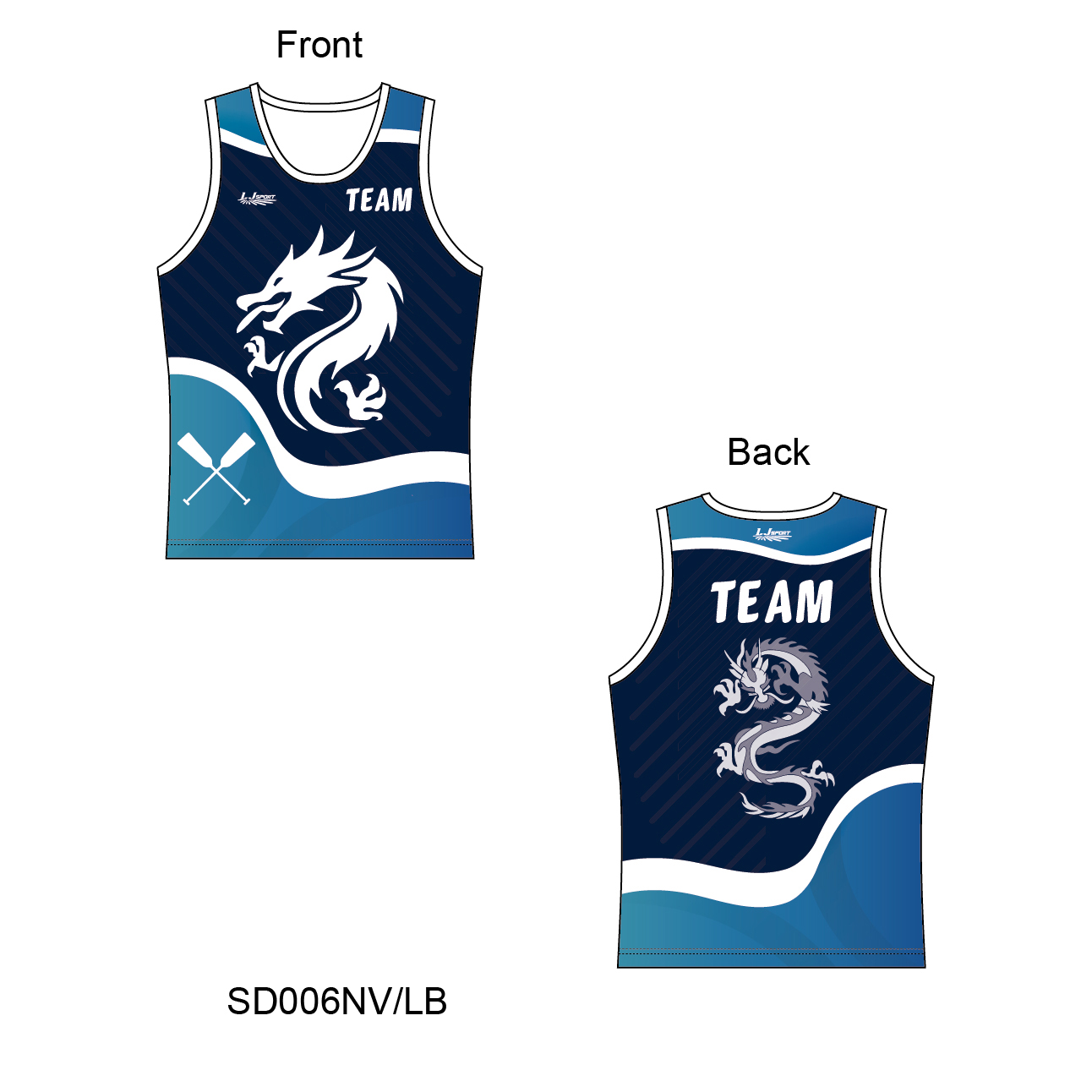 #Sublimation Dragon Boat Jersey #熱昇華龍舟背心