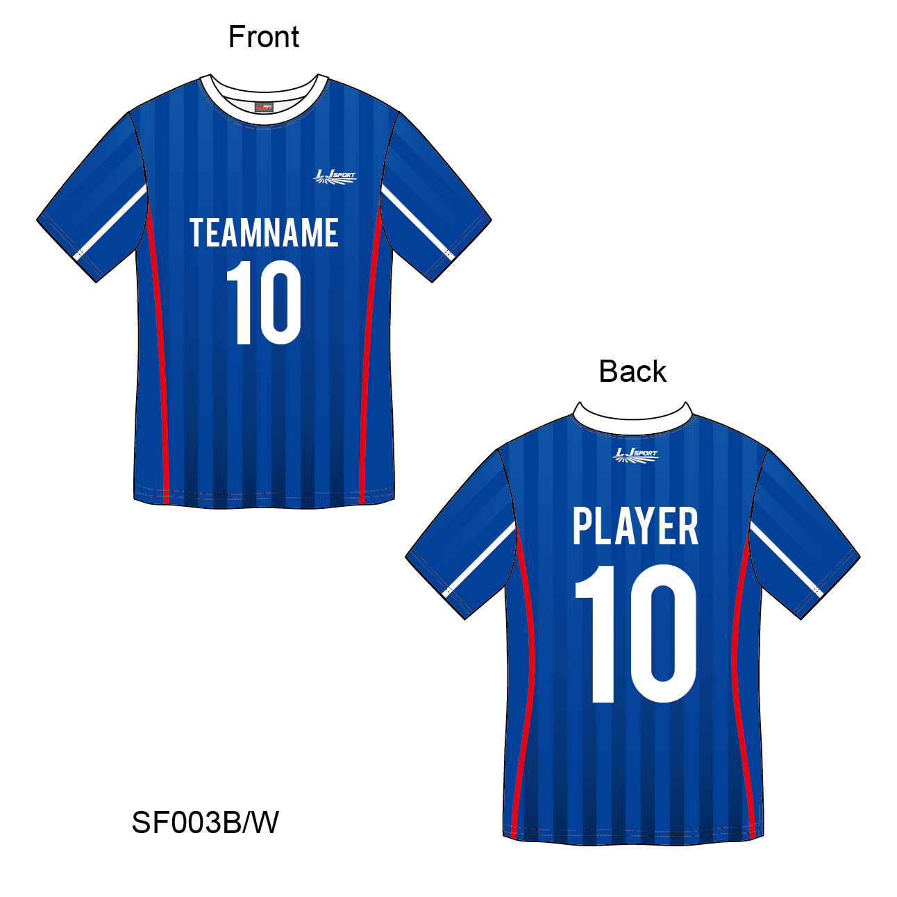 sublimation football jersey