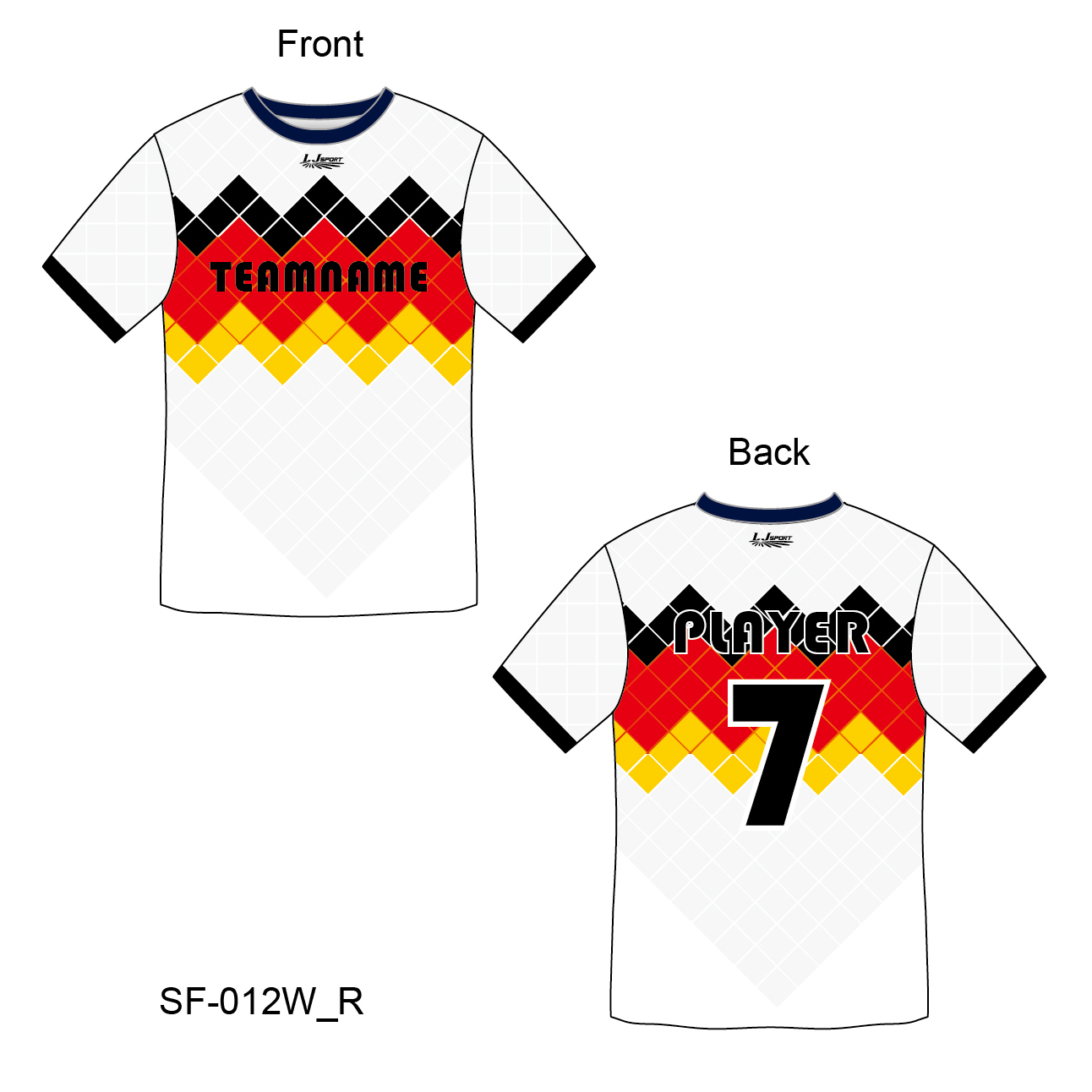 sublimation football jersey