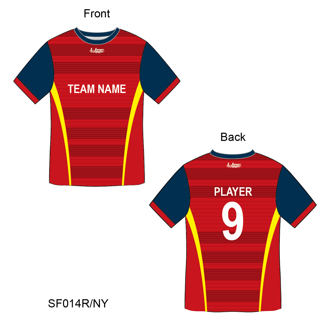 sublimation football jersey