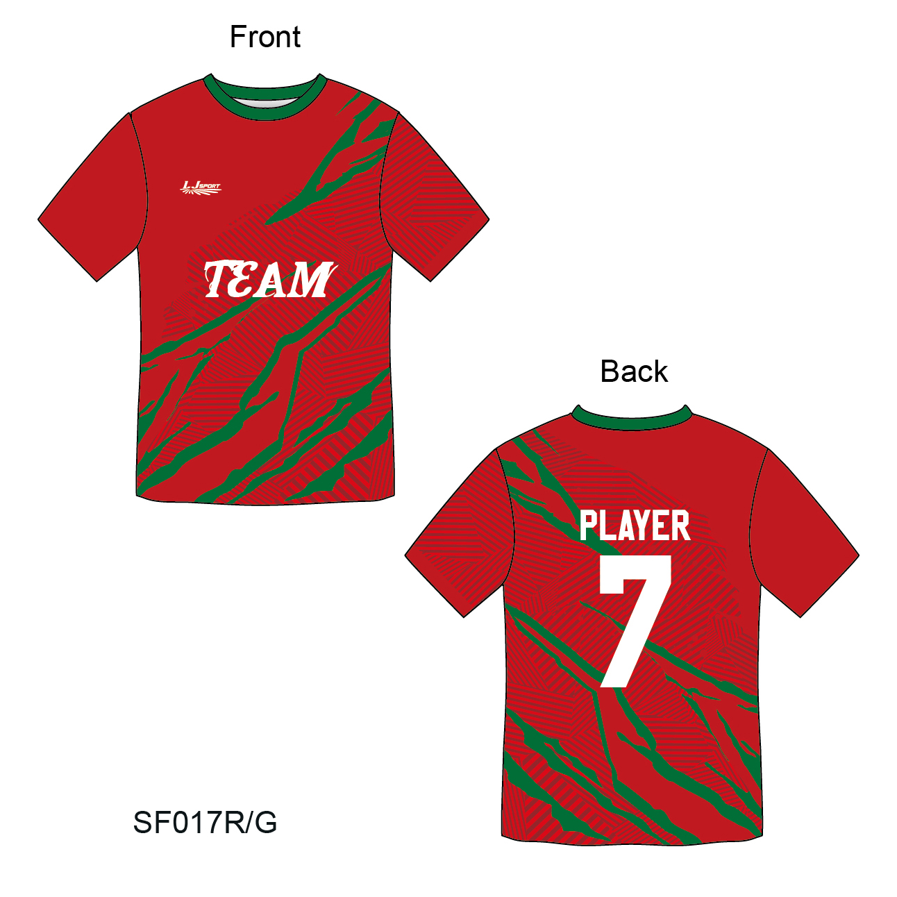 sublimation football jersey