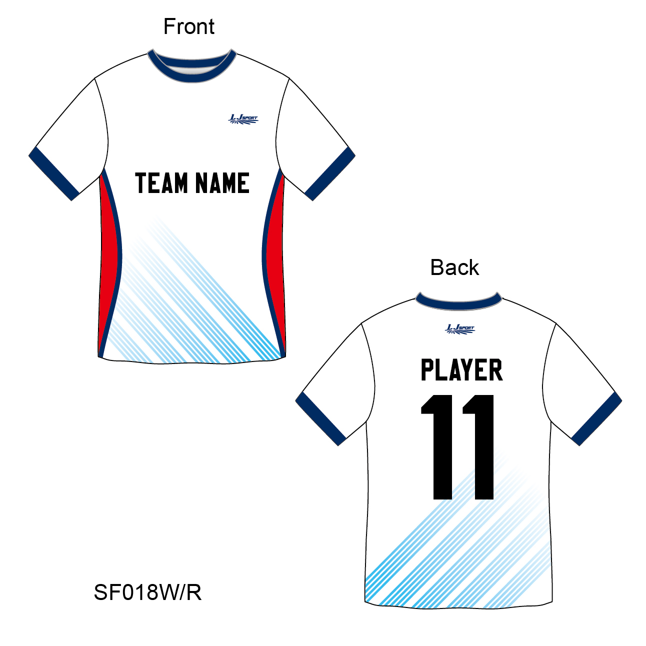 sublimation football jersey