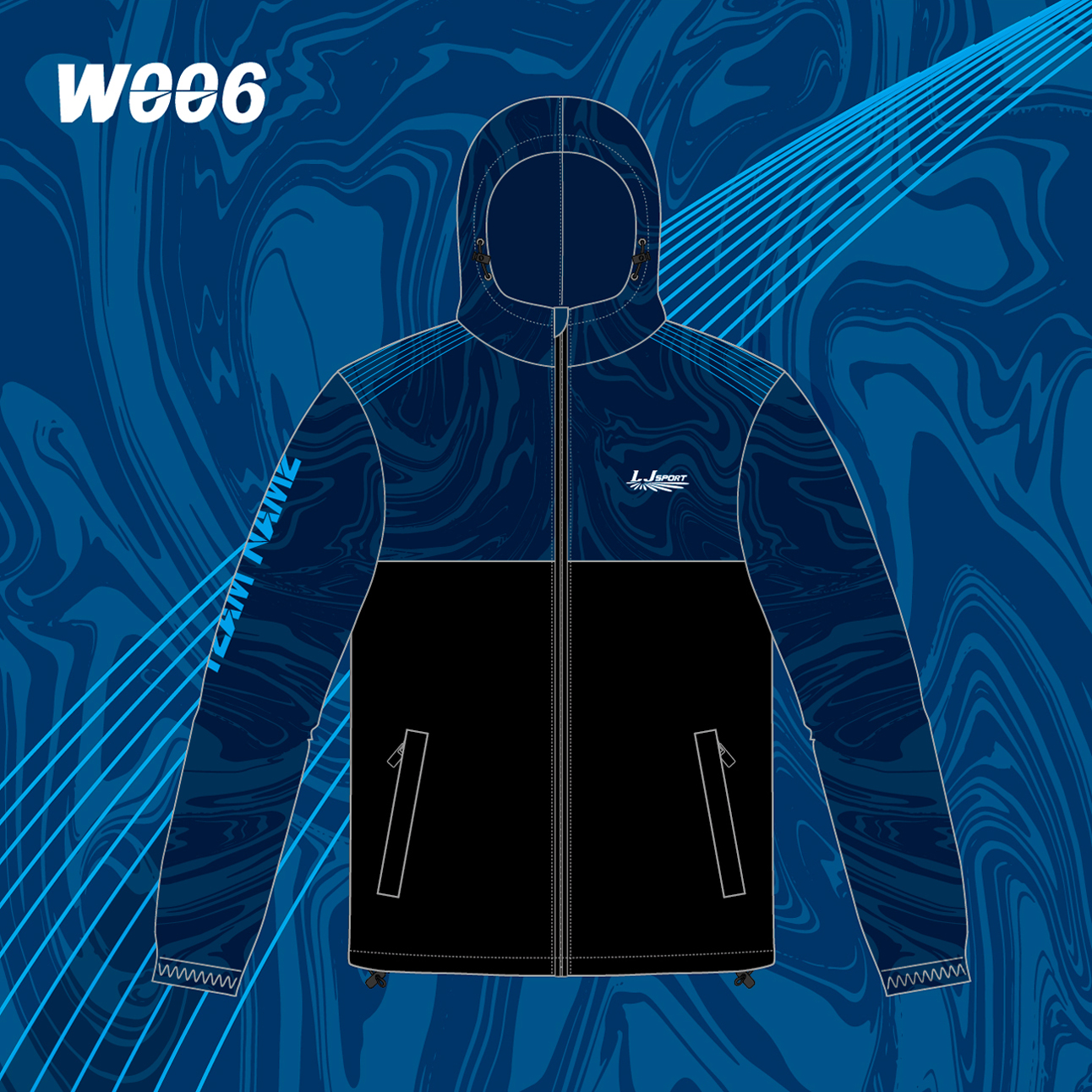 sublimation windbreaker